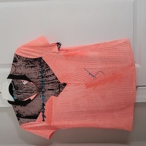 Jamie Sadock peach color Short Sleeve Top NWT